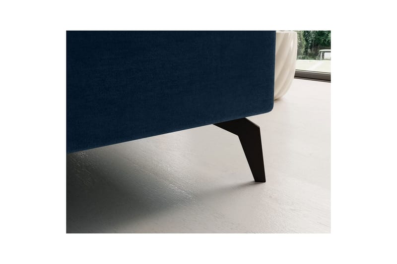 Hjørnesofa Eltap Solange 292x196x84 cm - Monolith 77, Mørk Blå, Venstre - Møbler - Sofaer - Sovesofaer - Sovesofa divan