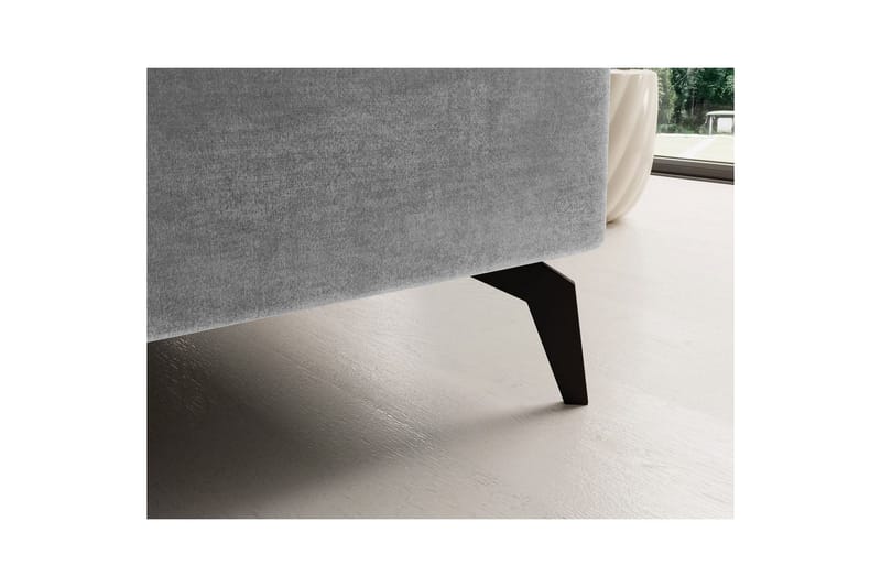 Hjørnesofa Eltap Solange 292x196x84 cm - Monolith 84, Grå, Venstre - Møbler - Sofaer - Sovesofaer - Sovesofa divan