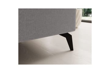 Hjørnesofa Eltap Solange 292x196x84 cm - Omega 02, Grå, Venstre - Møbler - Sofaer - Sovesofaer - Sovesofa divan