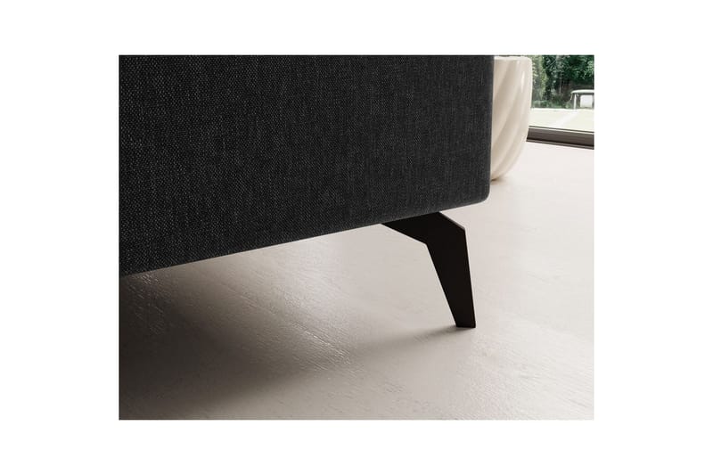 Hjørnesofa Eltap Solange 292x196x84 cm - Sawana 14, Svart, Venstre - Møbler - Sofaer - Sovesofaer - Sovesofa divan