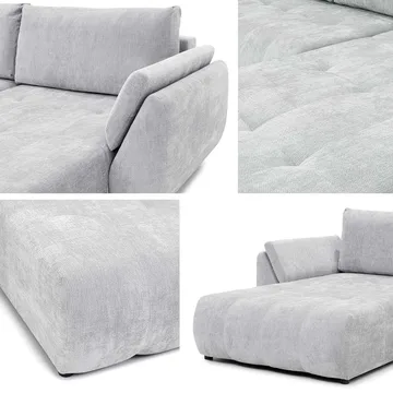 hjørnesofa Faro Lumo 40 - Brun - Møbler - Sofaer - Sovesofaer - Hjørnesovesofa