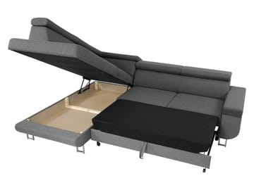 hjørnesofa Fonti Poso 03 Høyrevendt - Møbler - Sofaer - Sovesofaer - Hjørnesovesofa