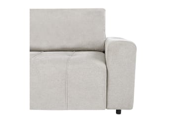 Hjørnesofa høyrevendt Innvik - Grå, 213x156 cm - Møbler - Sofaer - Sovesofaer - Langsgående sovesofa