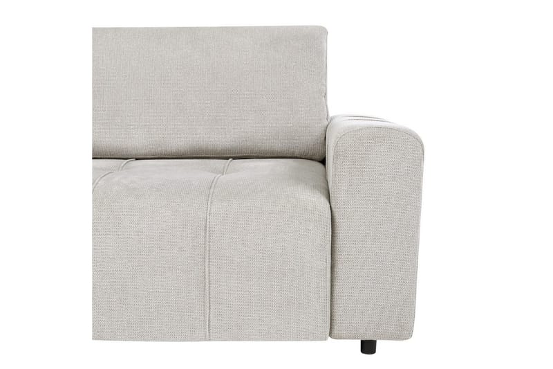 Hjørnesofa høyrevendt Innvik - Grå, 213x156 cm - Møbler - Sofaer - Sovesofaer - Langsgående sovesofa