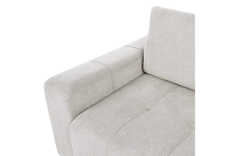Hjørnesofa høyrevendt Innvik - Grå, 213x156 cm - Møbler - Sofaer - Sovesofaer - Langsgående sovesofa