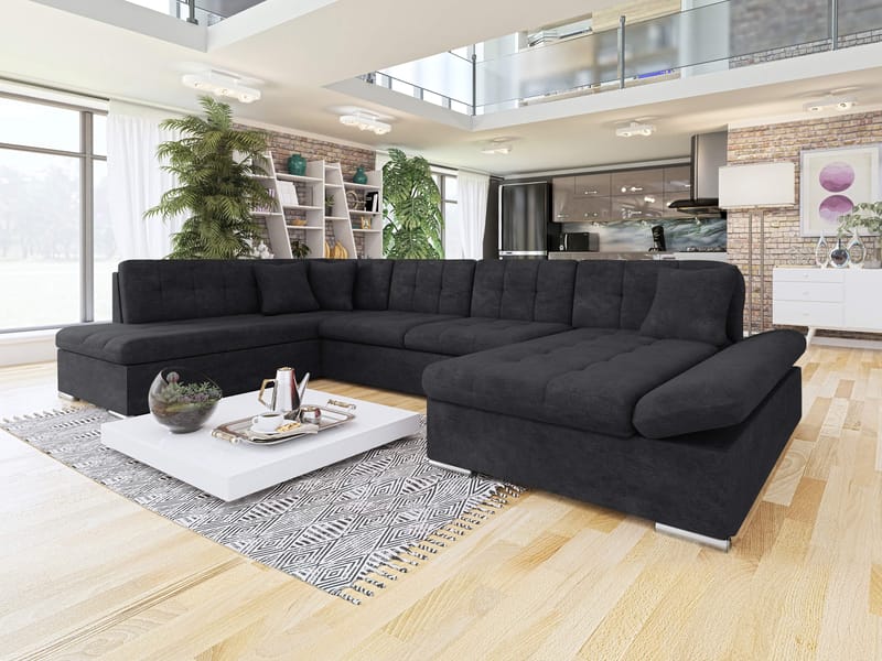 hjørnesofa Hjørnesofa BERGEN Margo 227.09 Venstre - Møbler - Sofaer - Sovesofaer - Hjørnesovesofa