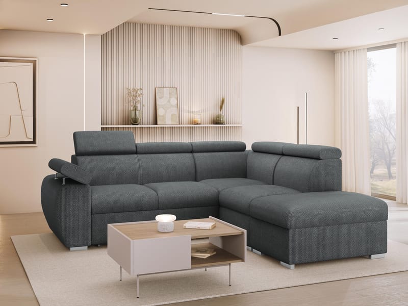 hjørnesofa Hjørnesofa BOSTON 2 Flow 21 Høyre - Møbler - Sofaer - Sovesofaer - Langsgående sovesofa