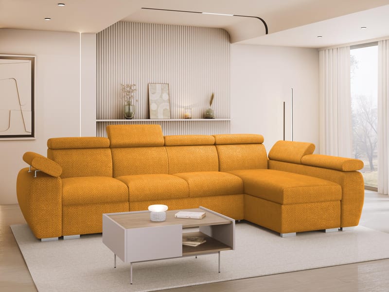 hjørnesofa Hjørnesofa BOSTON Flow 10 Høyre - Møbler - Sofaer - Sovesofaer - Sovesofa divan