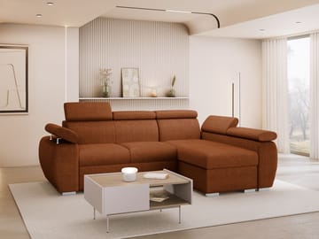 hjørnesofa Hjørnesofa BOSTON MINI Flow 09 Høyre - Møbler - Sofaer - Sovesofaer - Langsgående sovesofa