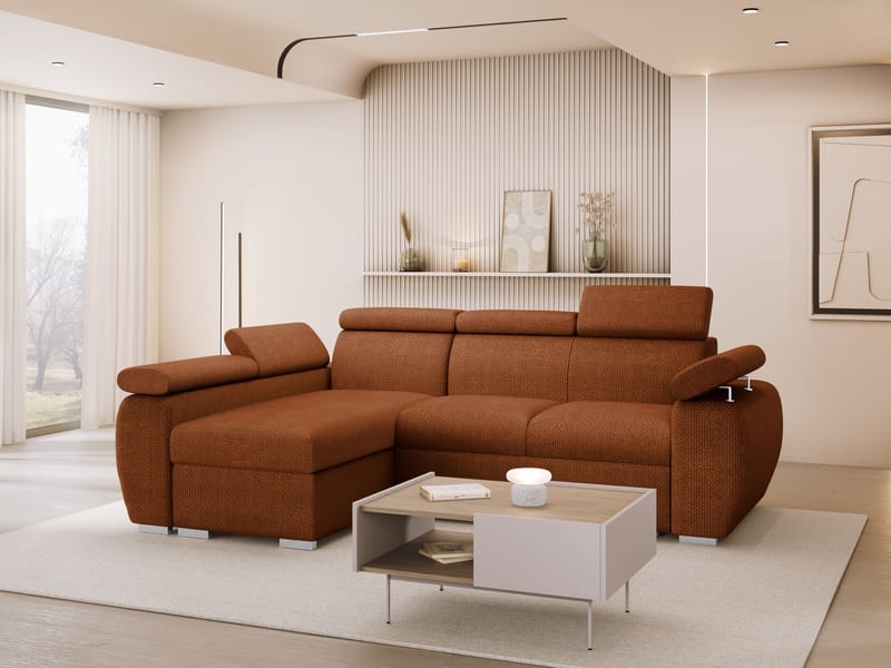 hjørnesofa Hjørnesofa BOSTON MINI Flow 09 Venstre - Møbler - Sofaer - Sovesofaer - Langsgående sovesofa