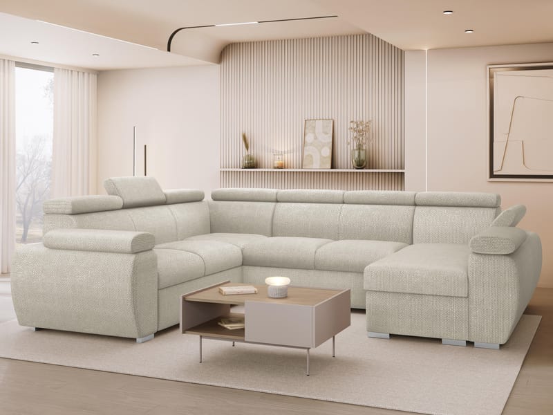 hjørnesofa Hjørnesofa BOSTON U Flow 03 Høyre - Møbler - Sofaer - Sovesofaer - Hjørnesovesofa