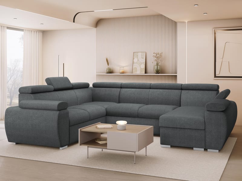 hjørnesofa Hjørnesofa BOSTON U Flow 21 Høyre - Møbler - Sofaer - Sovesofaer - Hjørnesovesofa