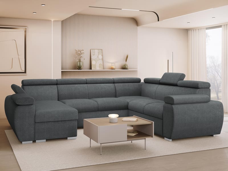 hjørnesofa Hjørnesofa BOSTON U Flow 21 Venstre - Møbler - Sofaer - Sovesofaer - Hjørnesovesofa