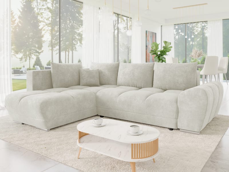 hjørnesofa Hjørnesofa FORREST Lumo 55 Venstre - Møbler - Sofaer - Sovesofaer - Langsgående sovesofa