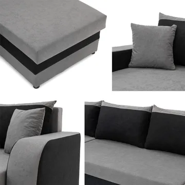 hjørnesofa Hjørnesofa KRIS U M Margo 227.09 - Møbler - Sofaer - Sovesofaer - Hjørnesovesofa
