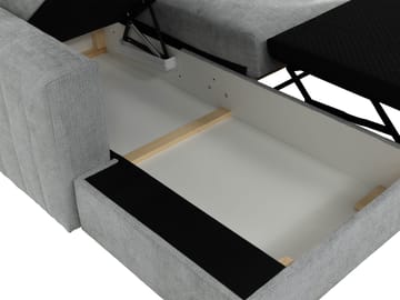 hjørnesofa Hjørnesofa MILANO DM Flow 21 Høyre - Møbler - Sofaer - Sovesofaer - Langsgående sovesofa