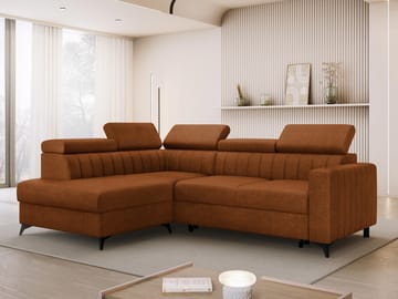 hjørnesofa Hjørnesofa MILANO Flow 09 Venstre - Møbler - Sofaer - Sovesofaer - Langsgående sovesofa