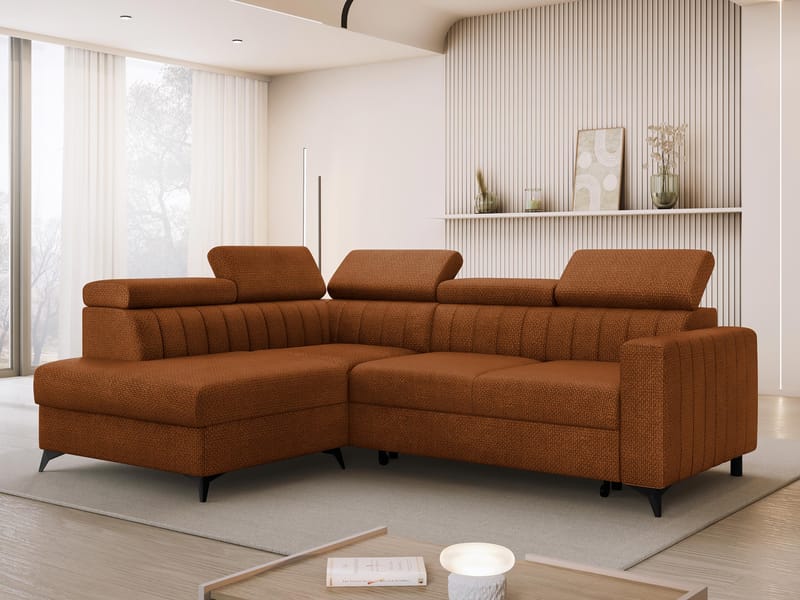 hjørnesofa Hjørnesofa MILANO Flow 09 Venstre - Møbler - Sofaer - Sovesofaer - Langsgående sovesofa