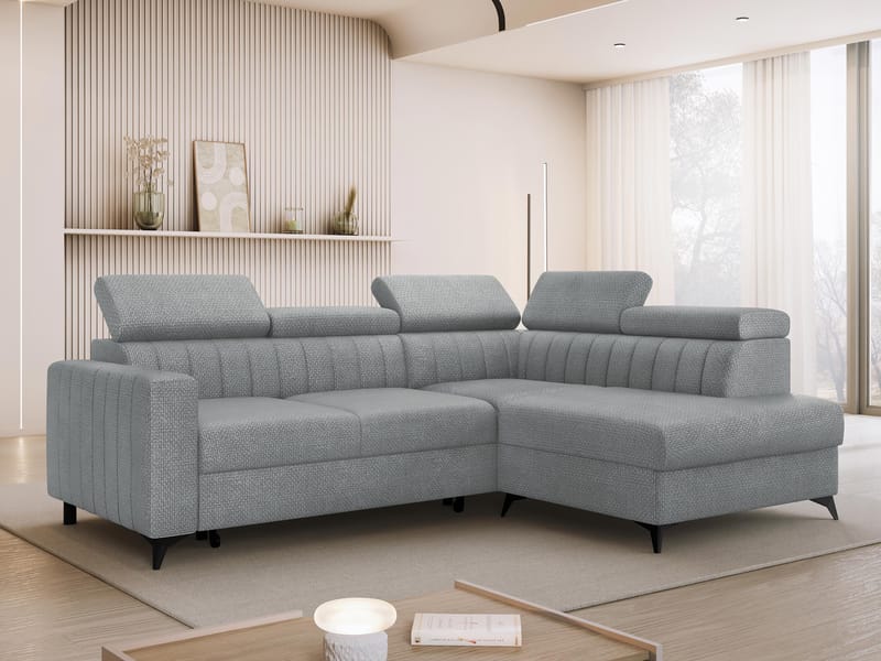 hjørnesofa Hjørnesofa MILANO Flow 17 Høyre - Møbler - Sofaer - Sovesofaer - Langsgående sovesofa