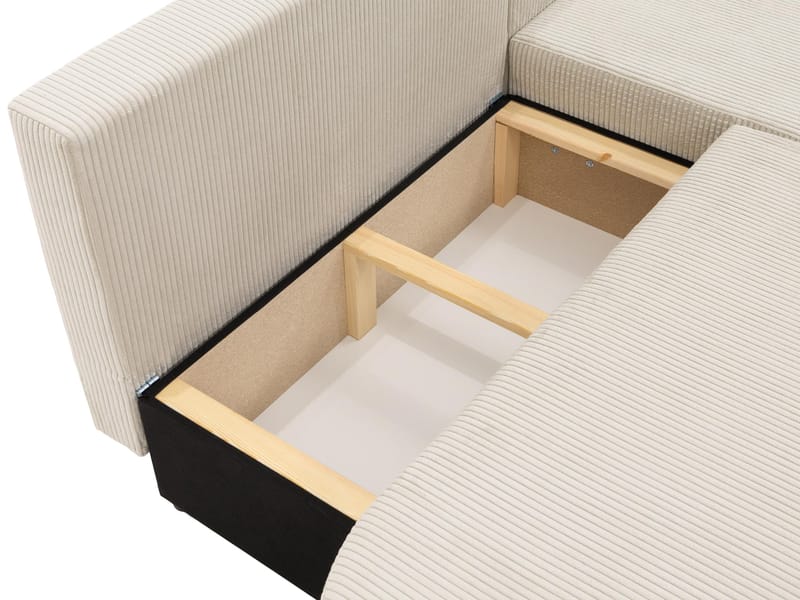 hjørnesofa Hjørnesofa ZERTE Lumo 55 Venstre - Møbler - Sofaer - Sovesofaer - Langsgående sovesofa