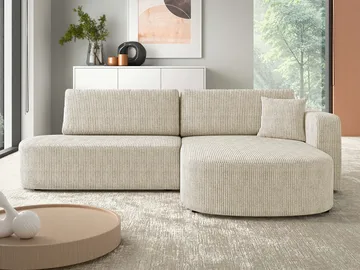 hjørnesofa Hjørnesofa ZERTE Poso 100 Høyre - Møbler - Sofaer - Sovesofaer - Langsgående sovesofa