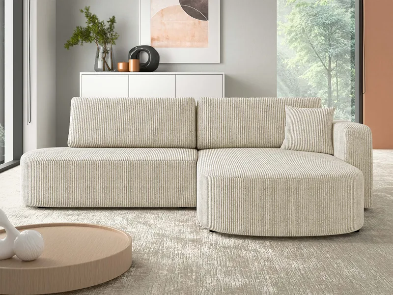 hjørnesofa Hjørnesofa ZERTE Poso 100 Høyre - Møbler - Sofaer - Sovesofaer - Langsgående sovesofa