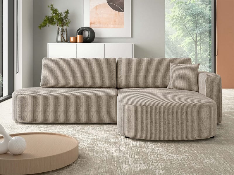 hjørnesofa Hjørnesofa ZERTE Poso 02 Høyre - Møbler - Sofaer - Sovesofaer - Sovesofa divan