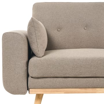 Hjørnesofa Kaarina - Brun, Svart - Møbler - Sofaer - Sovesofaer - Hjørnesovesofa