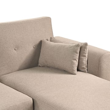 Hjørnesofa Kaarina - Brun, Svart - Møbler - Sofaer - Sovesofaer - Hjørnesovesofa
