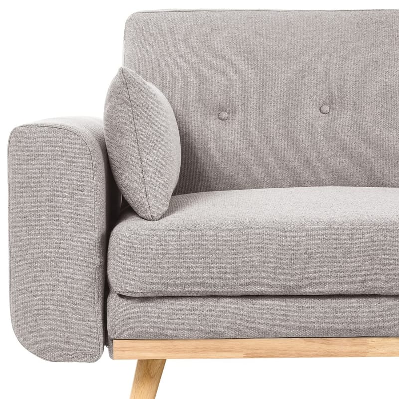 Hjørnesofa Kaarina - Grå, brun - Møbler - Sofaer - Sovesofaer - Hjørnesovesofa