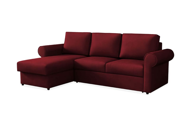 Hjørnesofa Monaco - Sovesofa divan - Fløyelssofaer