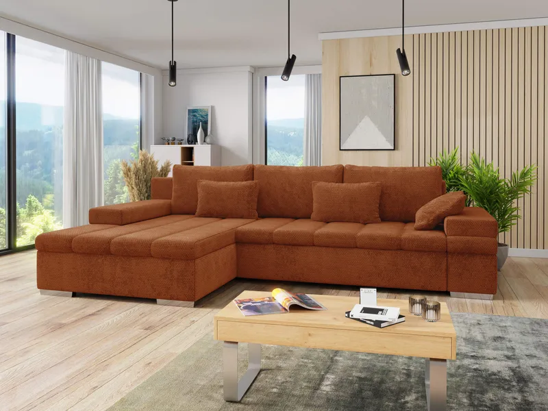 hjørnesofa NO_BRAND Hjørnesofa BANGKOK Flow 09 Venstre - Møbler - Sofaer - Sovesofaer - Hjørnesovesofa