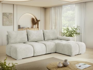 hjørnesofa NO_BRAND Hjørnesofa BESTII Lumo 55 Høyre - Møbler - Sofaer - Sovesofaer - Hjørnesovesofa