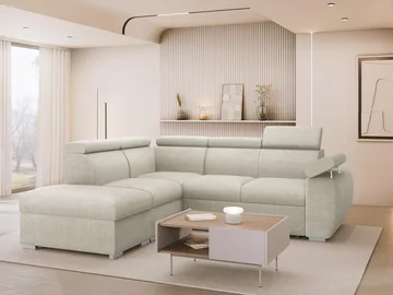 hjørnesofa NO_BRAND Hjørnesofa BOSTON 2 Flow 03 Venstre - Møbler - Sofaer - Sovesofaer - Hjørnesovesofa