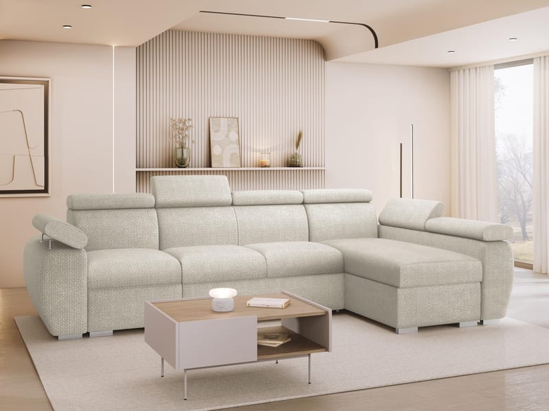 hjørnesofa NO_BRAND Hjørnesofa BOSTON Flow 03 Høyre - Møbler - Sofaer - Sovesofaer - Hjørnesovesofa