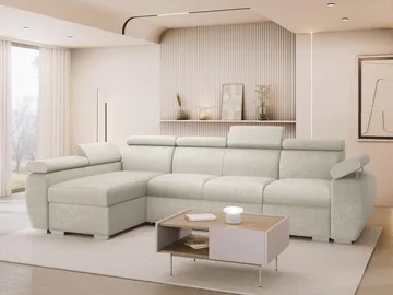 hjørnesofa NO_BRAND Hjørnesofa BOSTON Flow 03 Venstre - Møbler - Sofaer - Sovesofaer - Hjørnesovesofa