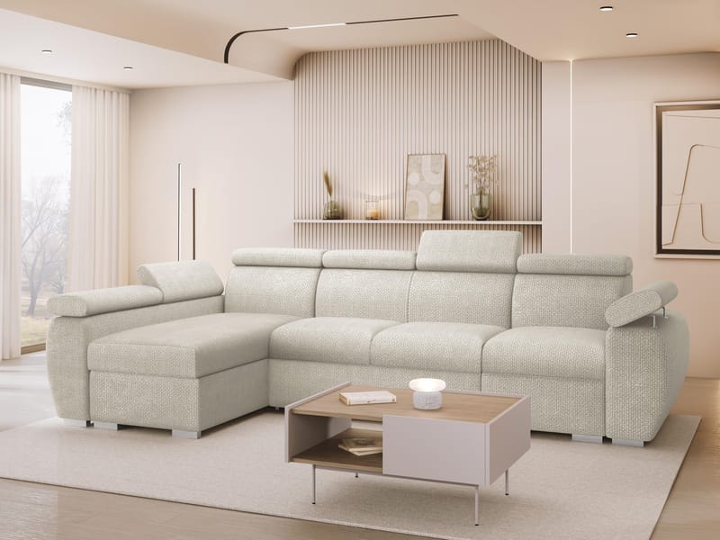 hjørnesofa NO_BRAND Hjørnesofa BOSTON Flow 03 Venstre - Møbler - Sofaer - Sovesofaer - Hjørnesovesofa