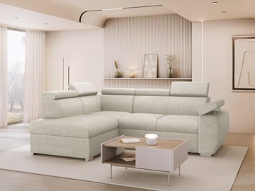 hjørnesofa NO_BRAND Hjørnesofa BOSTON Flow 03 Venstre - Møbler - Sofaer - Sovesofaer - Hjørnesovesofa