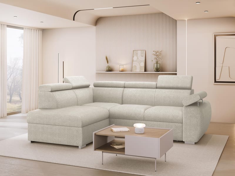 hjørnesofa NO_BRAND Hjørnesofa BOSTON Flow 03 Venstre - Møbler - Sofaer - Sovesofaer - Hjørnesovesofa