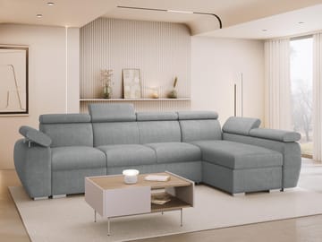 hjørnesofa NO_BRAND Hjørnesofa BOSTON Flow 17 Høyre - Møbler - Sofaer - Sovesofaer - Hjørnesovesofa