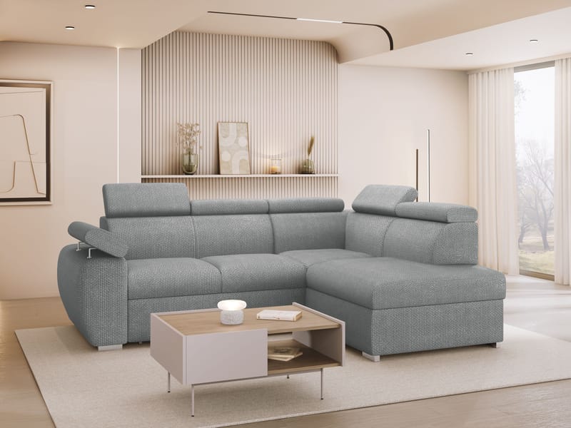 hjørnesofa NO_BRAND Hjørnesofa BOSTON Flow 17 Høyre - Møbler - Sofaer - Sovesofaer - Hjørnesovesofa