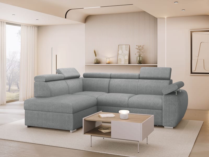 hjørnesofa NO_BRAND Hjørnesofa BOSTON Flow 17 Venstre - Møbler - Sofaer - Sovesofaer - Hjørnesovesofa