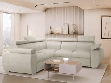 hjørnesofa NO_BRAND Hjørnesofa BOSTON MAXI Flow 03 - Møbler - Sofaer - Sovesofaer - Hjørnesovesofa