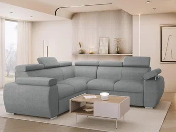 hjørnesofa NO_BRAND Hjørnesofa BOSTON MAXI Flow 17 - Møbler - Sofaer - Sovesofaer - Hjørnesovesofa