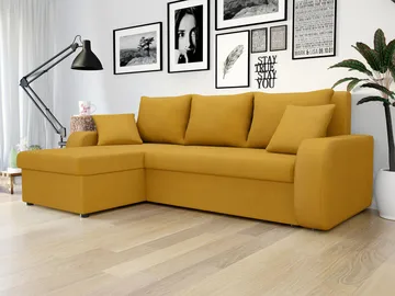 hjørnesofa NO_BRAND Hjørnesofa KRIS M Velo 626 - Møbler - Sofaer - Sovesofaer - Hjørnesovesofa