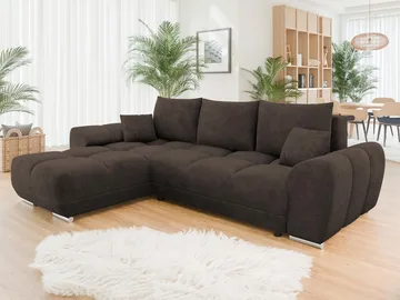 hjørnesofa NO_BRAND Hjørnesofa LOGO L Lumo 40 - Møbler - Sofaer - Sovesofaer - Hjørnesovesofa