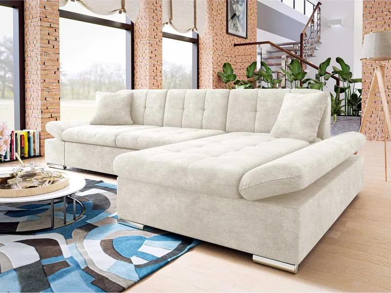 hjørnesofa NO_BRAND Hjørnesofa MALWI Lumo 55 Høyre - Møbler - Sofaer - Sovesofaer - Hjørnesovesofa
