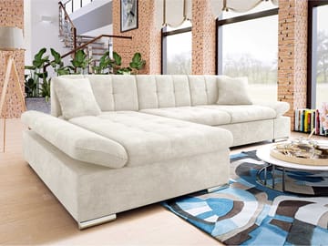 hjørnesofa NO_BRAND Hjørnesofa MALWI Lumo 55 Venstre - Møbler - Sofaer - Sovesofaer - Hjørnesovesofa