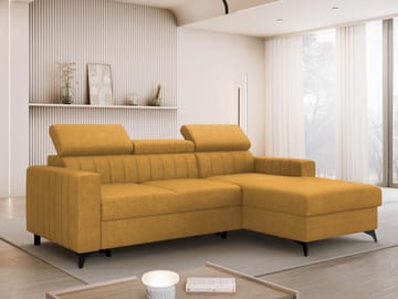 hjørnesofa NO_BRAND Hjørnesofa MILANO DM Flow 10 Høyre - Møbler - Sofaer - Sovesofaer - Hjørnesovesofa