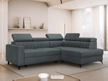 hjørnesofa NO_BRAND Hjørnesofa MILANO Flow 21 Høyre - Møbler - Sofaer - Sovesofaer - Hjørnesovesofa